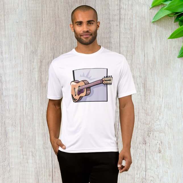 Retro Acoustic 12-String Gitarre T-Shirt (Von Creator hochgeladen)