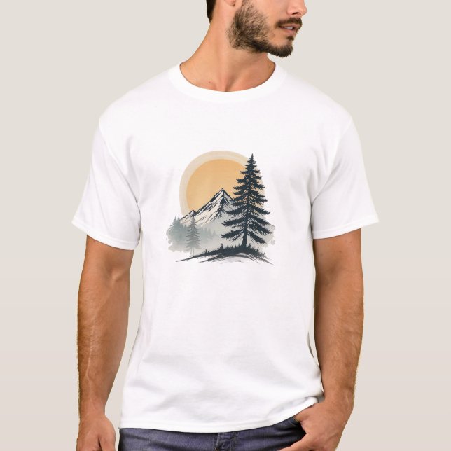 Retro Adventure erwartet T-Shirt für Outdoor-Enthu (Vorderseite)