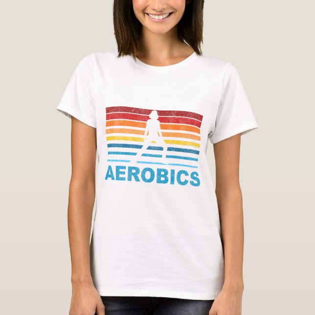 Retro Aerobic T-Shirt (Vorderseite)