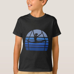 Retro Aerobic Yoga Silhouette Liebhaber Geschenk A T-Shirt