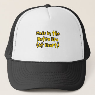 Retro Aesthetic Baseball Cap – Minimalist Vintage  Truckerkappe