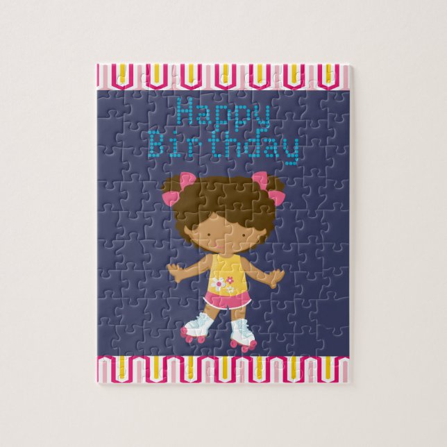 Retro afrikanischer amerikanischer (Vertikal)