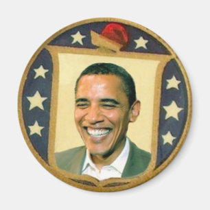 Rétro aimant de bouclier d'Obama