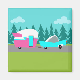 Rétro aimant de campeur/remorque et de voiture