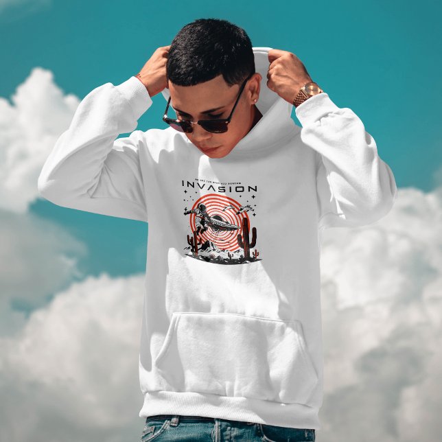 Retro-Alien-Invasion Hoodie (Von Creator hochgeladen)