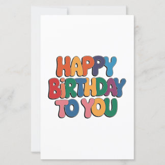 Retro Alles Gute zum Geburtstag
