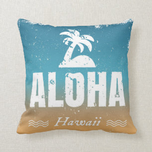 Retro Aloha Hawaii Kissen