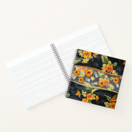 Retro Aloha Shirt Notebook Notizbuch