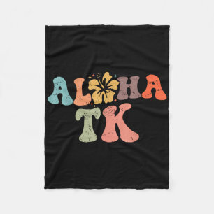 Retro Aloha Tk Lehrer Leben Sommerferien Strand  Fleecedecke