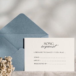 Retro altes Geld Checked Muster Song Anfrage Begleitkarte