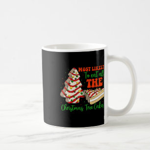 Retro am wahrscheinlichsten zu essen alle Weihnach Kaffeetasse
