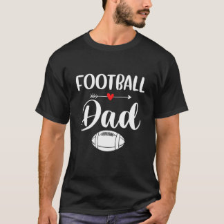 Retro American Football Vater Funny Sports Footbal T-Shirt