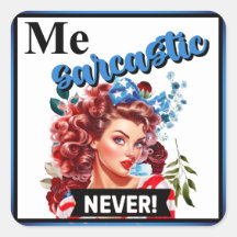 Retro American Pinup_ Me Sarcastic