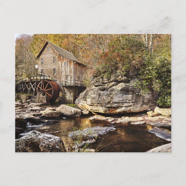 Retro American Scenery Postcard Postkarte (Vorderseite)