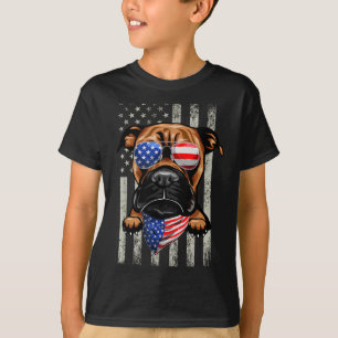 Retro-Amerikanische-Flagge-Lustige-Boxershorts-4.- T-Shirt