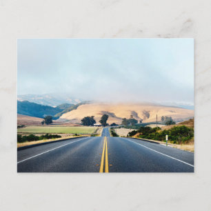 Retro-Amerikanische Landschaftspostkarte Postkarte
