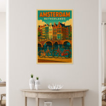 Retro Amsterdam Niederlande