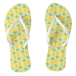 Retro Ananas Flip Flops