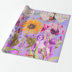RETRO ANGEL Valentine's Day CADEAU papier envelopp