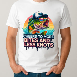 Retro-Angelmotiv als Geschenk für den Vater T-Shirt
