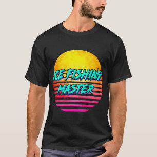 Retro-Angeln Ich bin das echte Angelruten-Fischges T-Shirt
