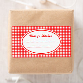 Retro angepasste Küchen-Labels