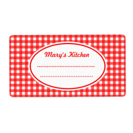 Retro angepasste Küchen-Labels