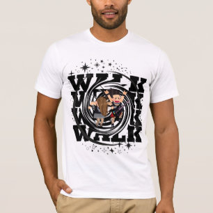 Retro Anime Star Warrior T - Shirt