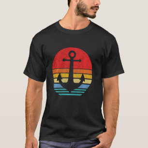 Retro Anker Nautische Familie Kreuzfahrt Gruppe Vi T-Shirt