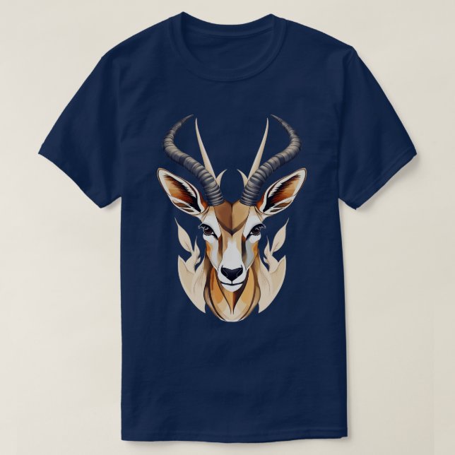 Retro-Antelope 1 T-Shirt (Design vorne)