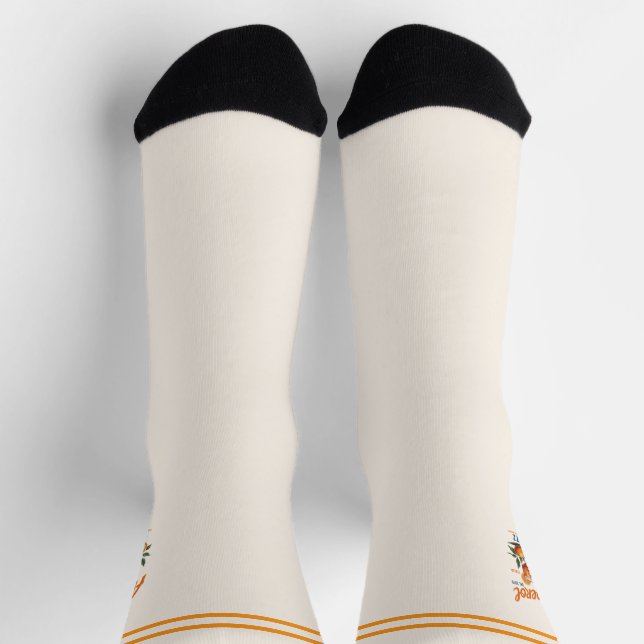 Retro Aperol Spritz Fun Cocktail Lover Geschenk Or Socken (Oben)
