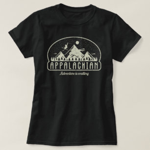 Retro Appalachian Mountain Adventure ist Gewartet T-Shirt