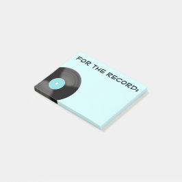 Retro Aqua für die Aufzeichnung Post, die er notie Post-it Klebezettel