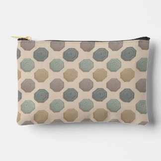 Retro-Aquarell-Strand-Regenschirm-Clutch-Tasche Zubehörtasche