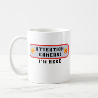 Retro-Arcade-lustiger-Gamer-Spruch Kaffeetasse