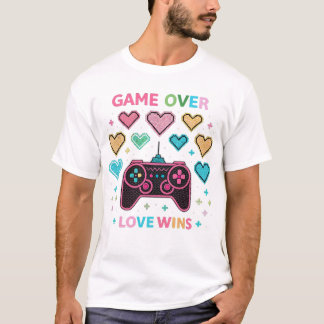 Retro Arcade Valentine T - Shirt