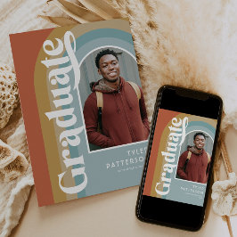 Retro Arch Foto 2025 Abschluss Ankündigung