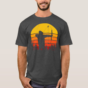 Retro Archery for Men Women Boys Girls Kids Archer T-Shirt