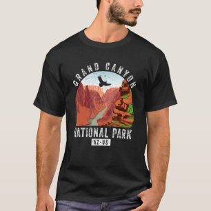 Retro Arizona Grand Canyon Nationalpark AZ USA T-Shirt