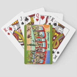 Retro-Arizona-Spielkarten Spielkarten