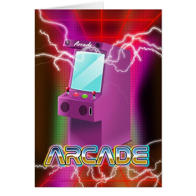 Retro-Arkade der 80er Jahre (Vorne)