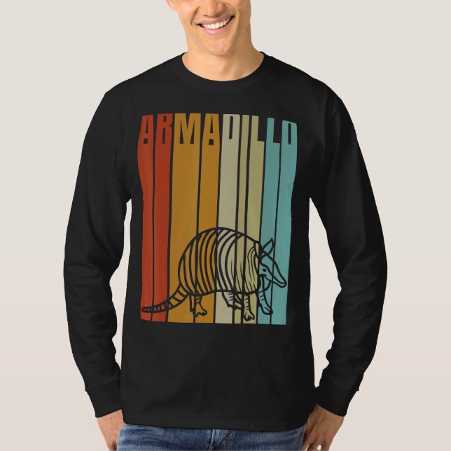 Retro Armadillo T-Shirt (Vorderseite)