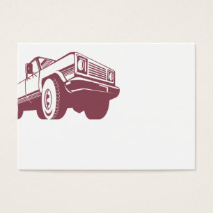 Rétro arrière de camion pick-up