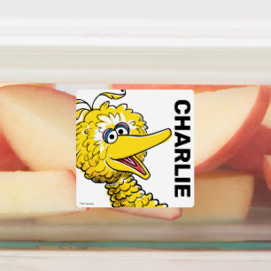 Retro Art Big Bird Etiketten