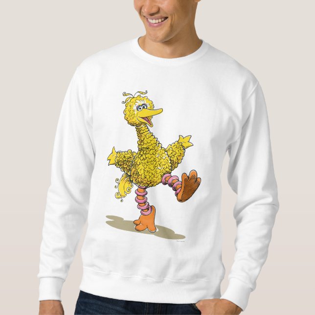 Retro Art Big Bird Sweatshirt (Vorderseite)