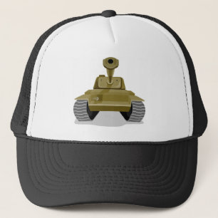 Retro Art des WeltkriegPanzers Truckerkappe