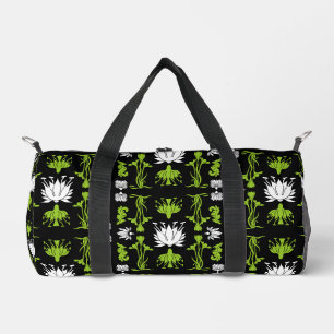 Retro Art Nouveau Wohngestaltung Prints Duffle Bag