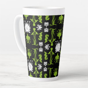 Retro Art Nouveau Wohngestaltung Prints Milchtasse