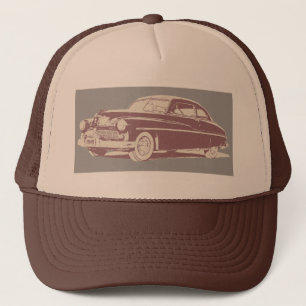 Retro Artkunst 1949 Mercurys auf Truckerkappe