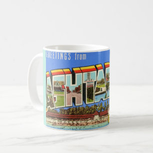 Retro-Ashtabula-Ohio-Gruß-Tasse Kaffeetasse